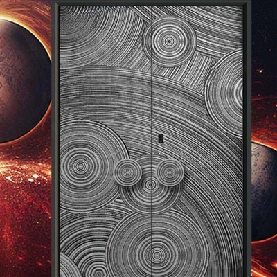 דלת אבטחת לוח נחושת